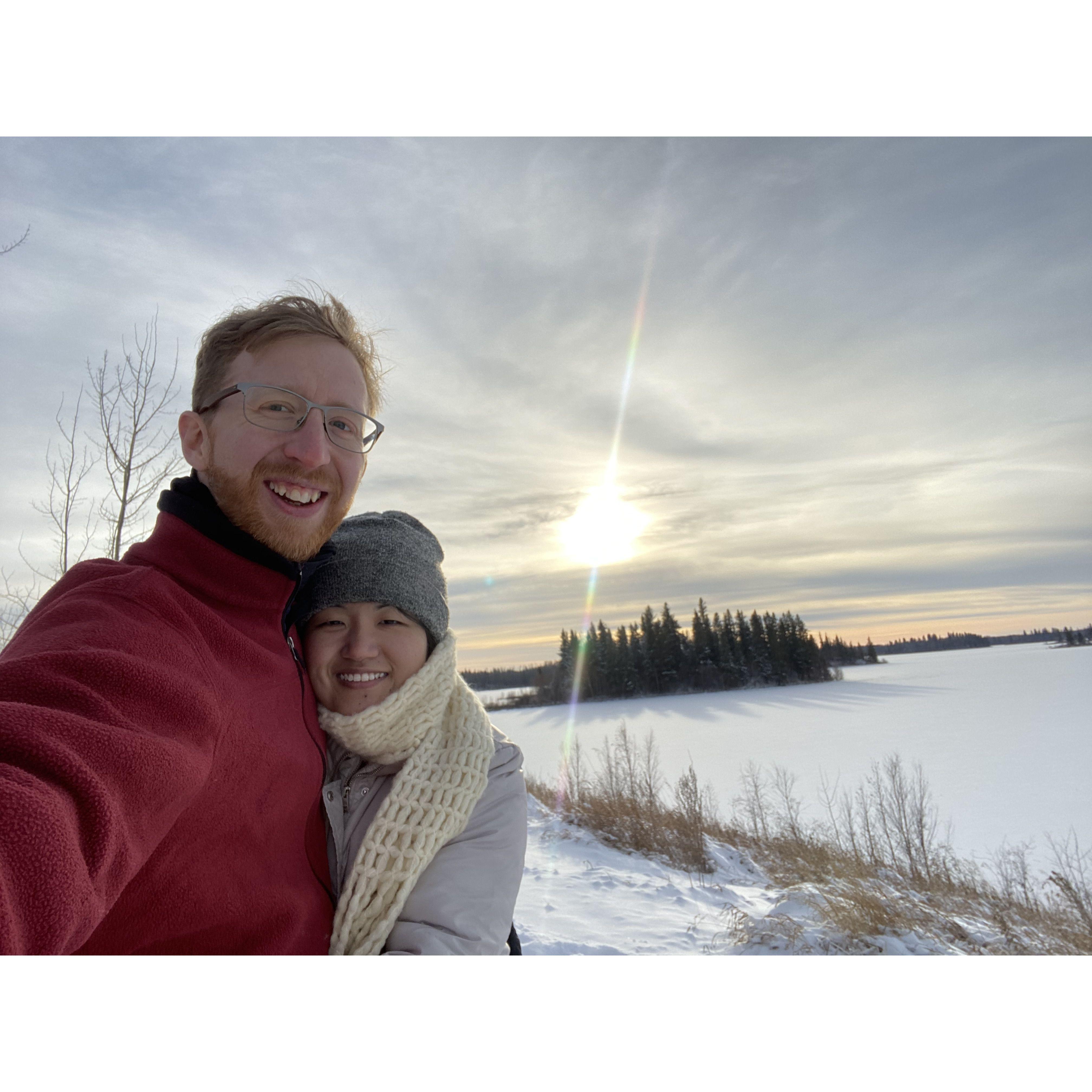 Winter trip to Elk Island