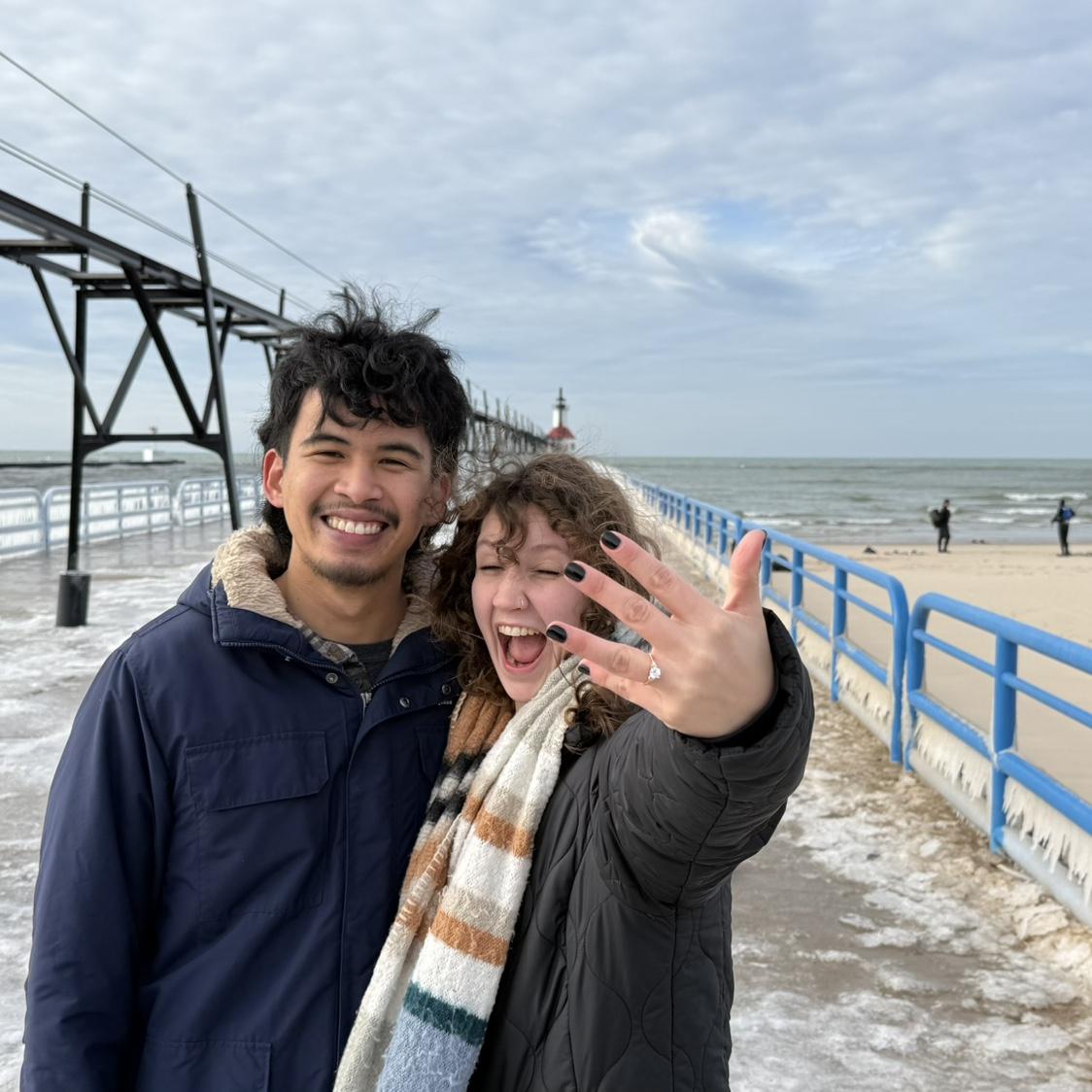 THE DAY WE GOT ENGAGED