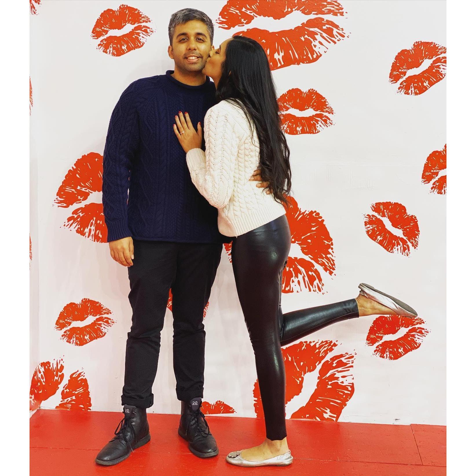 Sandhya forcing Bali to do cringe stuff for the gram =)