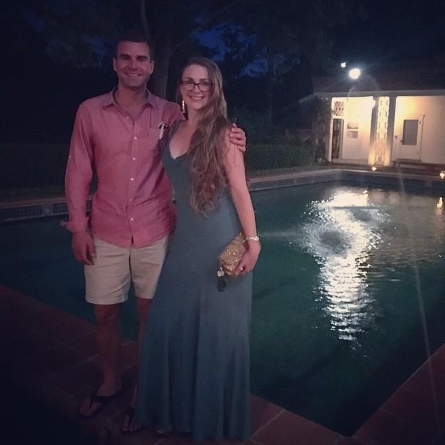 Caitlin won a raffle for a dinner at a Lavender Farm and Inn in Albuquerque. We took this picture there. Enter her name in any raffle you encounter. SHE ALWAYS WIN(E)S!!!