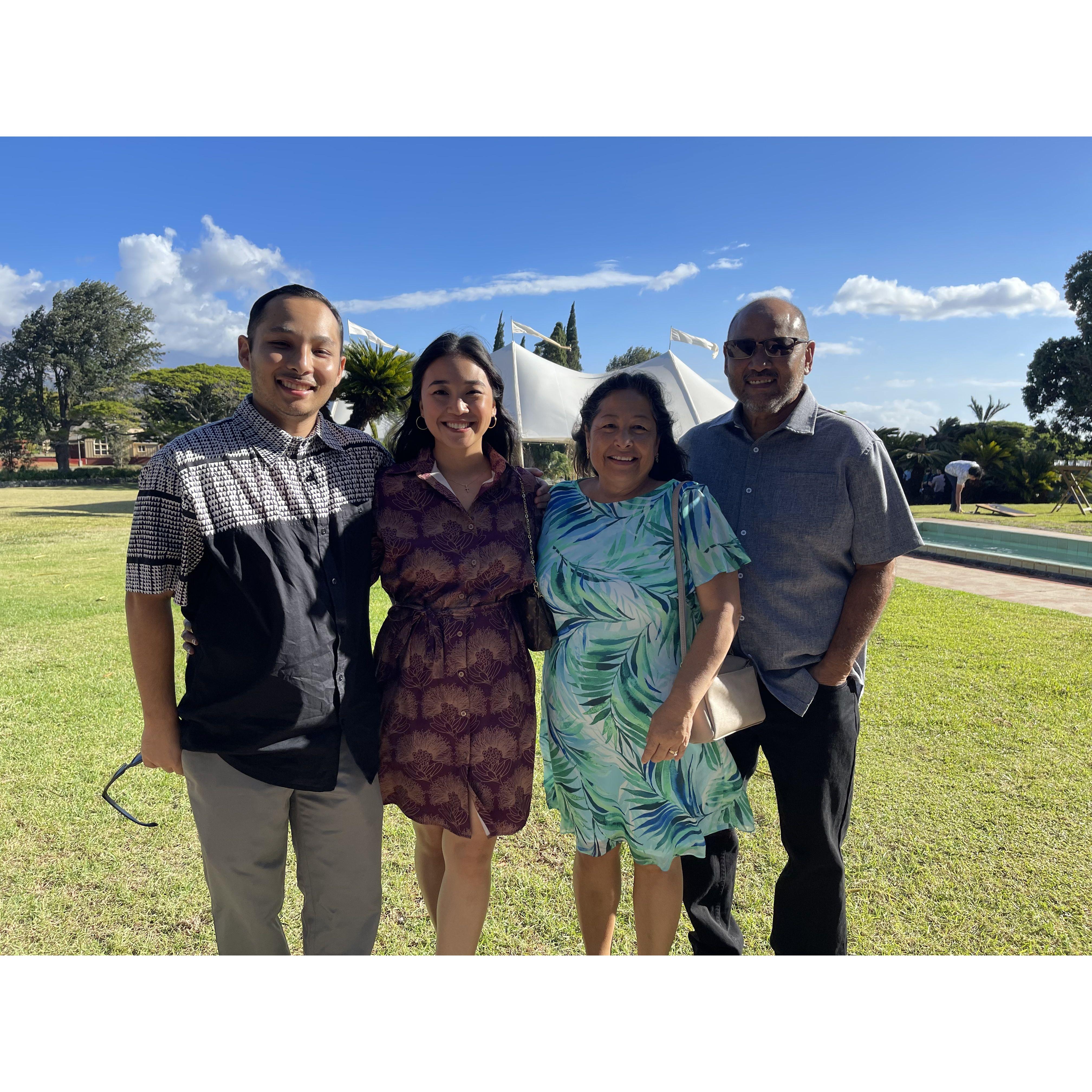 September 2023: Jessica attends Ryan's cousin's (Kellen) wedding where she meets Ryan's extended family for the first time. The trip and event was filled with good food, and many fun memories.