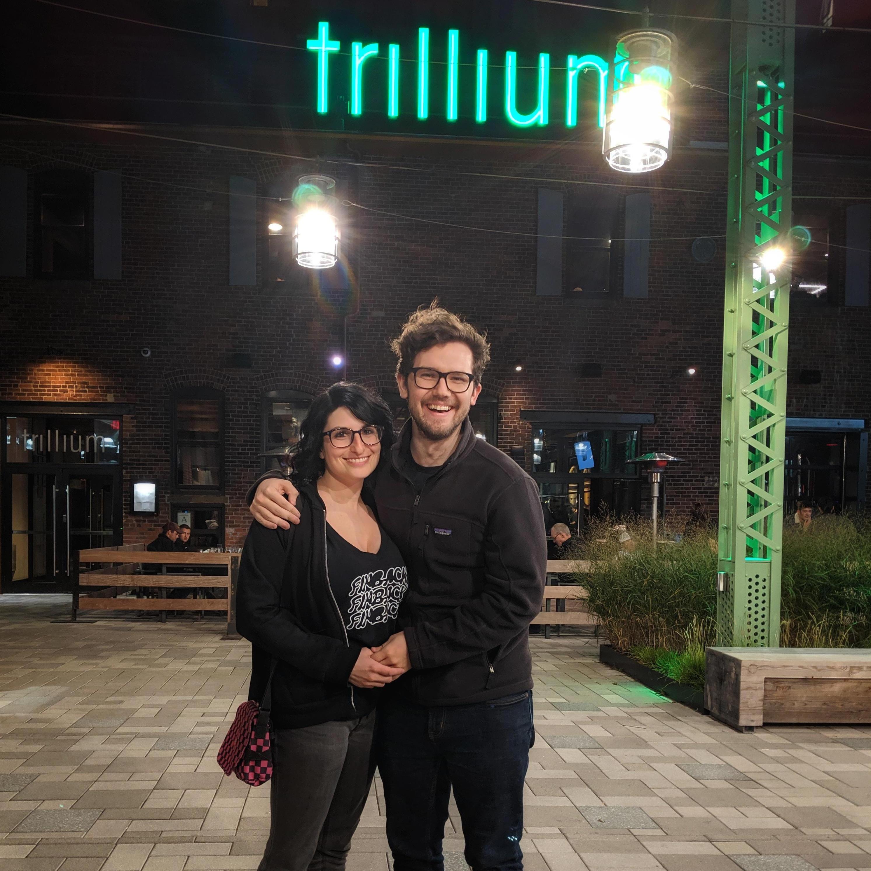 Our first time visiting Trillium Brewing's Boston location