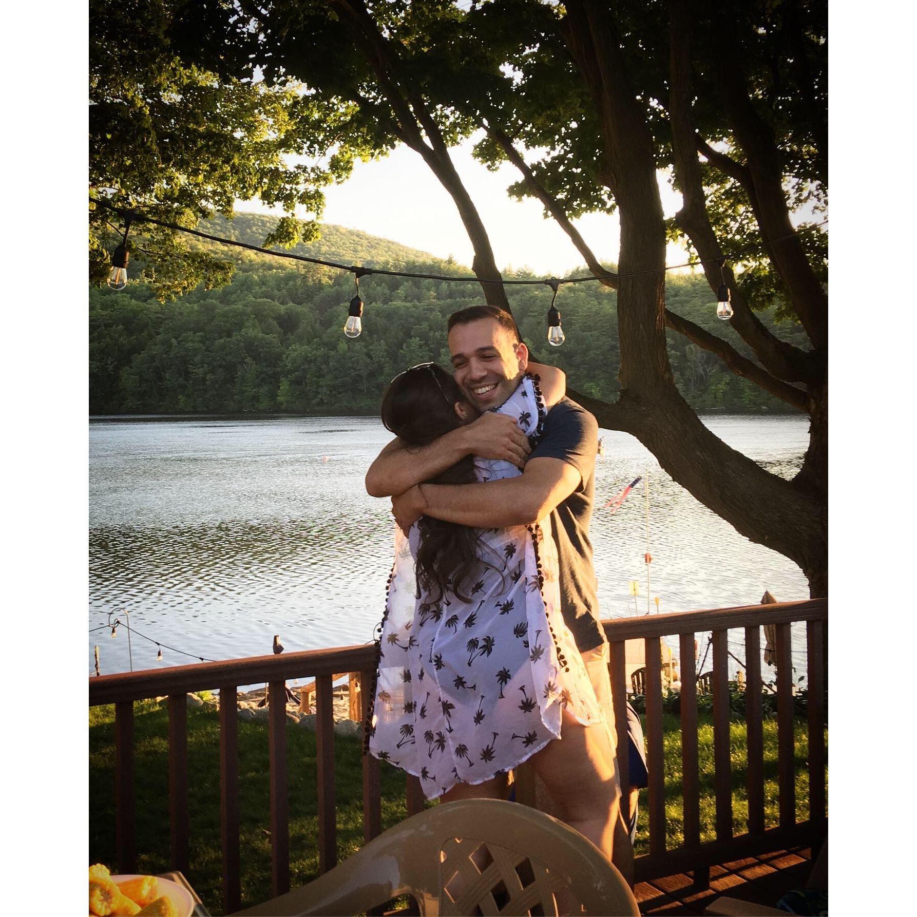 The best birthday surprise upstate <3