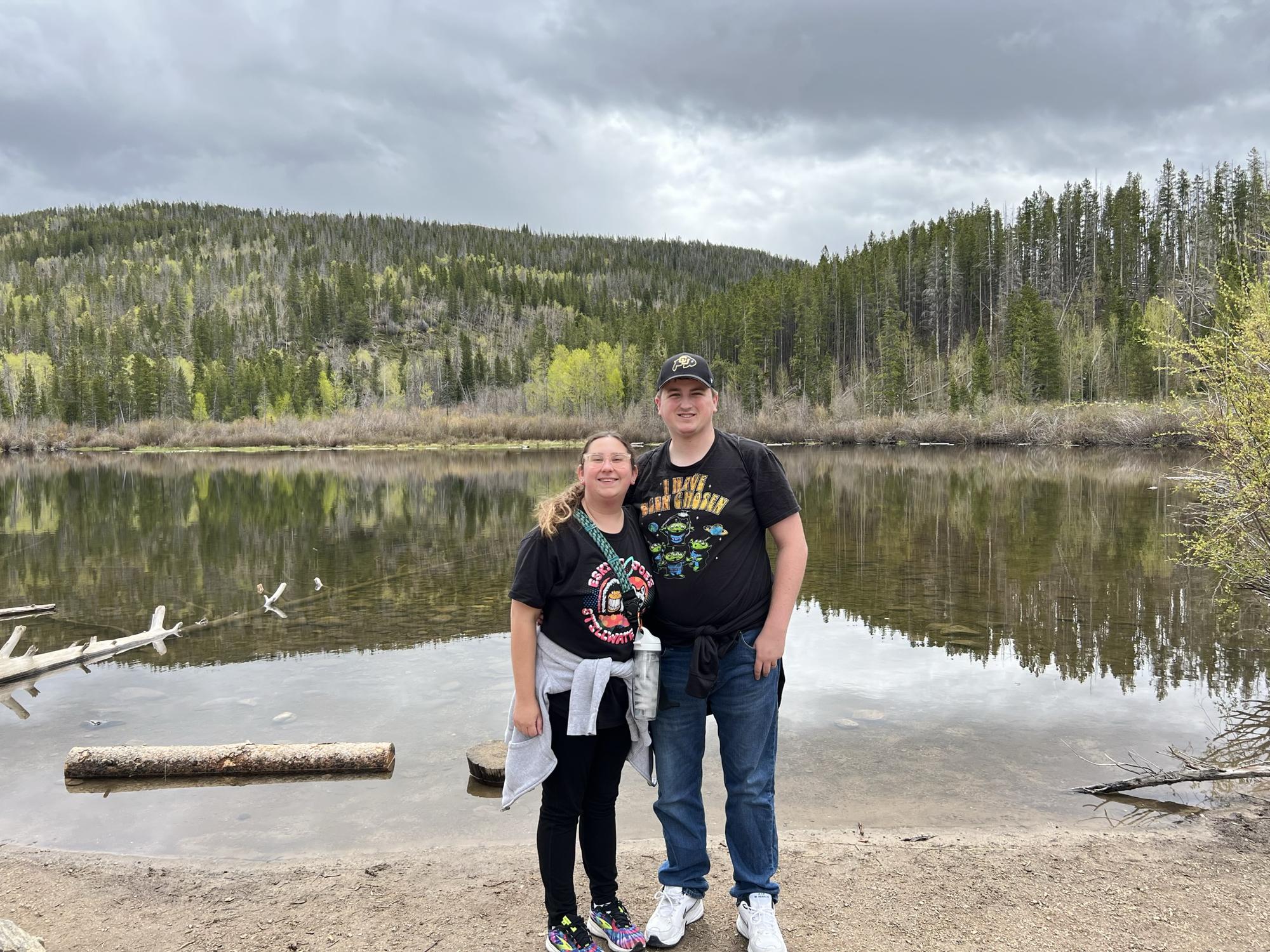 Rainbow Lake in Colorado!