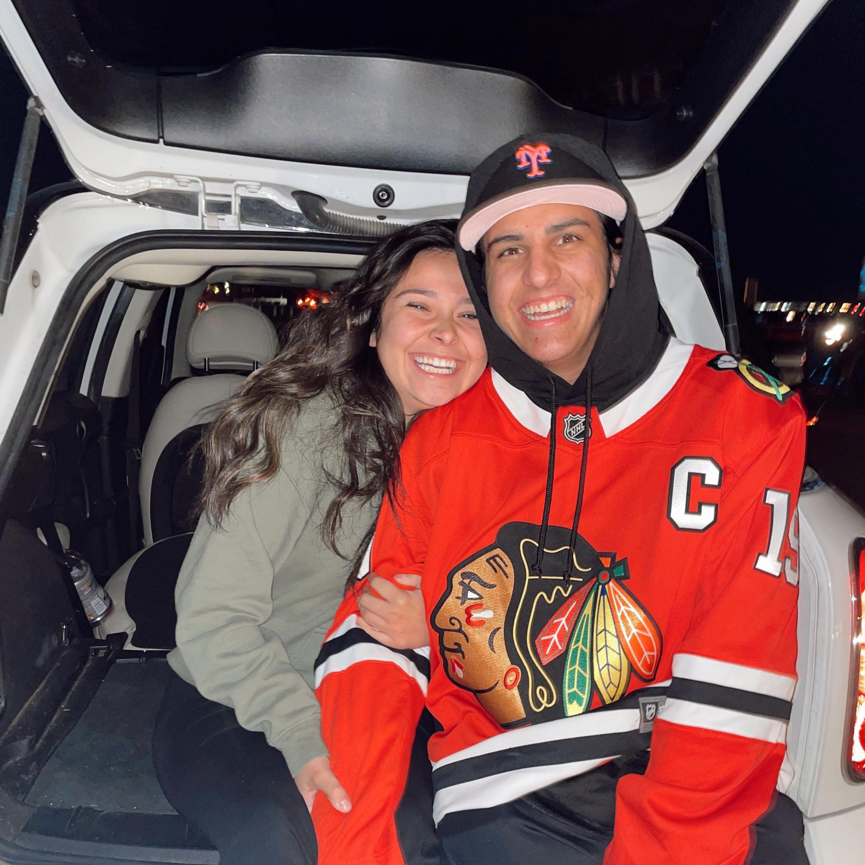 Our first drive-in movie! 12.28.2021