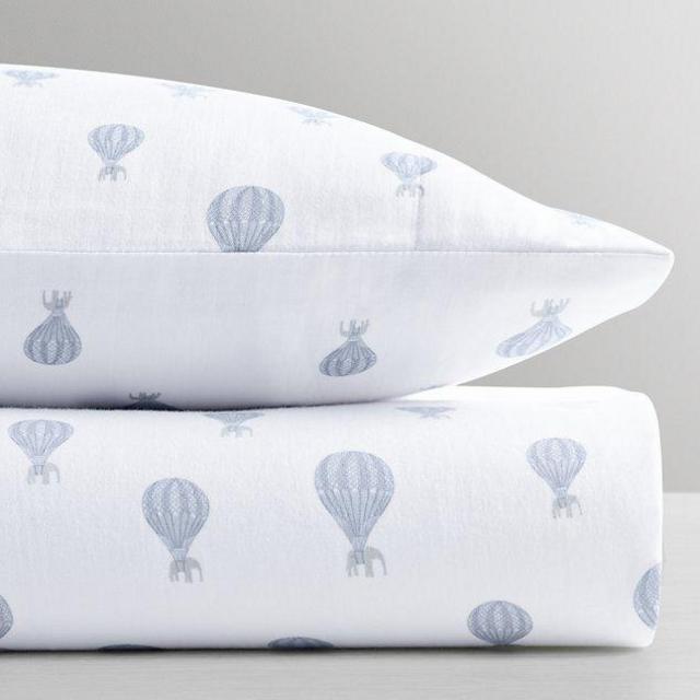 Floating Elephants Crib Fitted Sheet Set