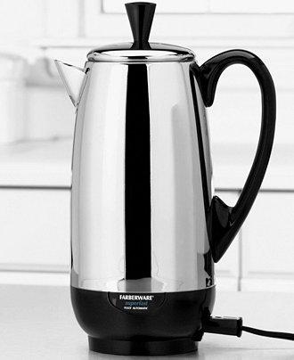 Farberware FCP412 Percolator, 4-12 Cup