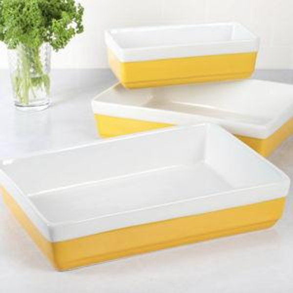 3-Piece Stoneware Baker Set