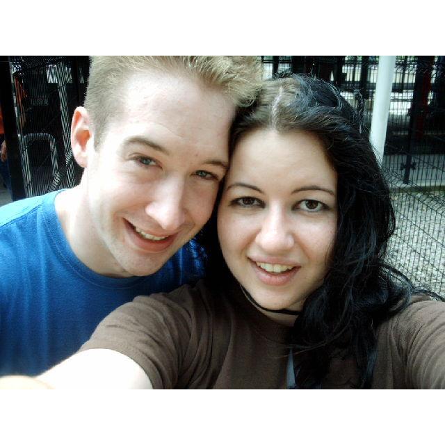 Andy and Ally's first time going to Cedar Point together (2007)