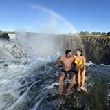 Swim on the edge of Victoria Falls (Angel & Devils Pools)
