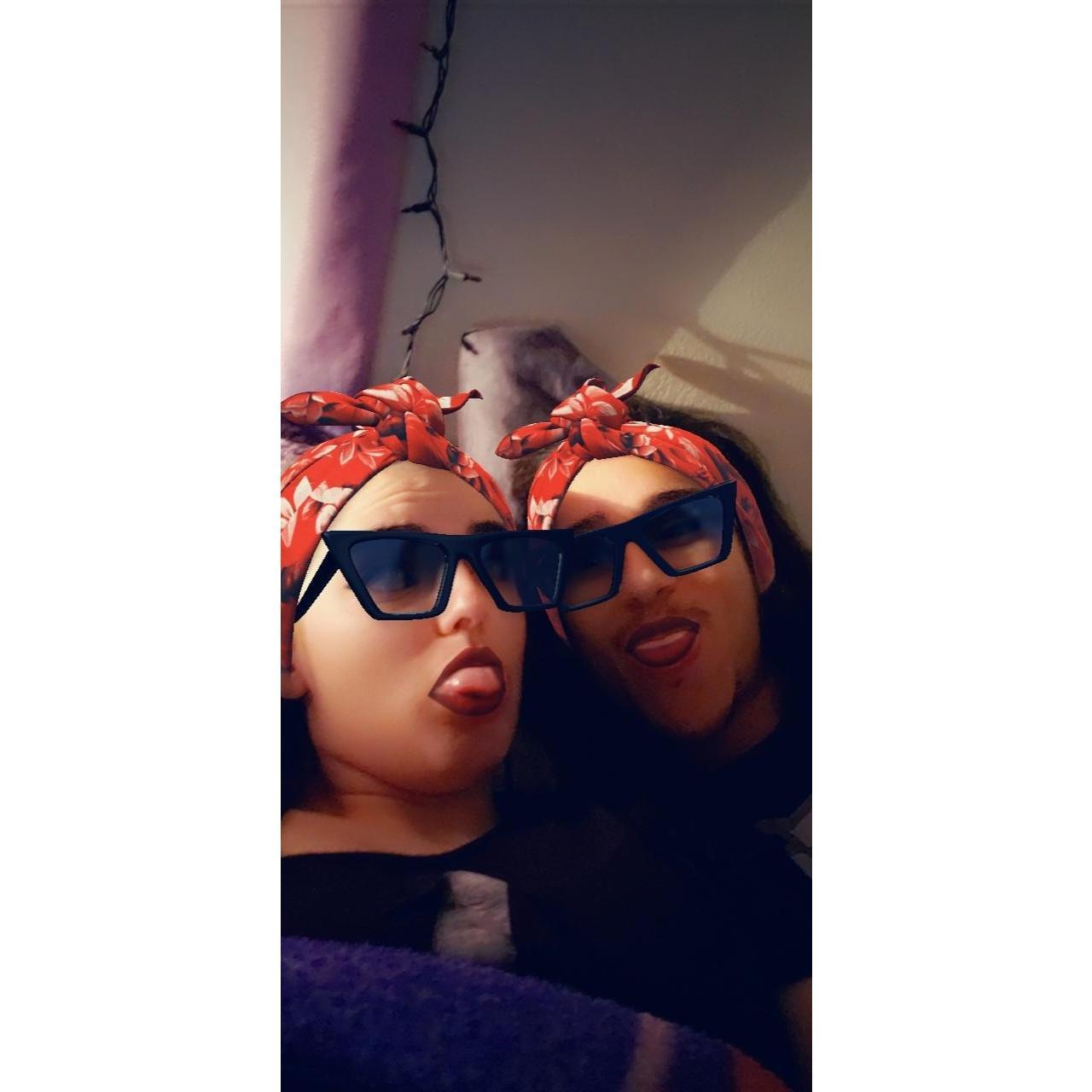 Since we dated through COVID, we had to find something fun to do! So we played with Snapchat filters...A LOT...