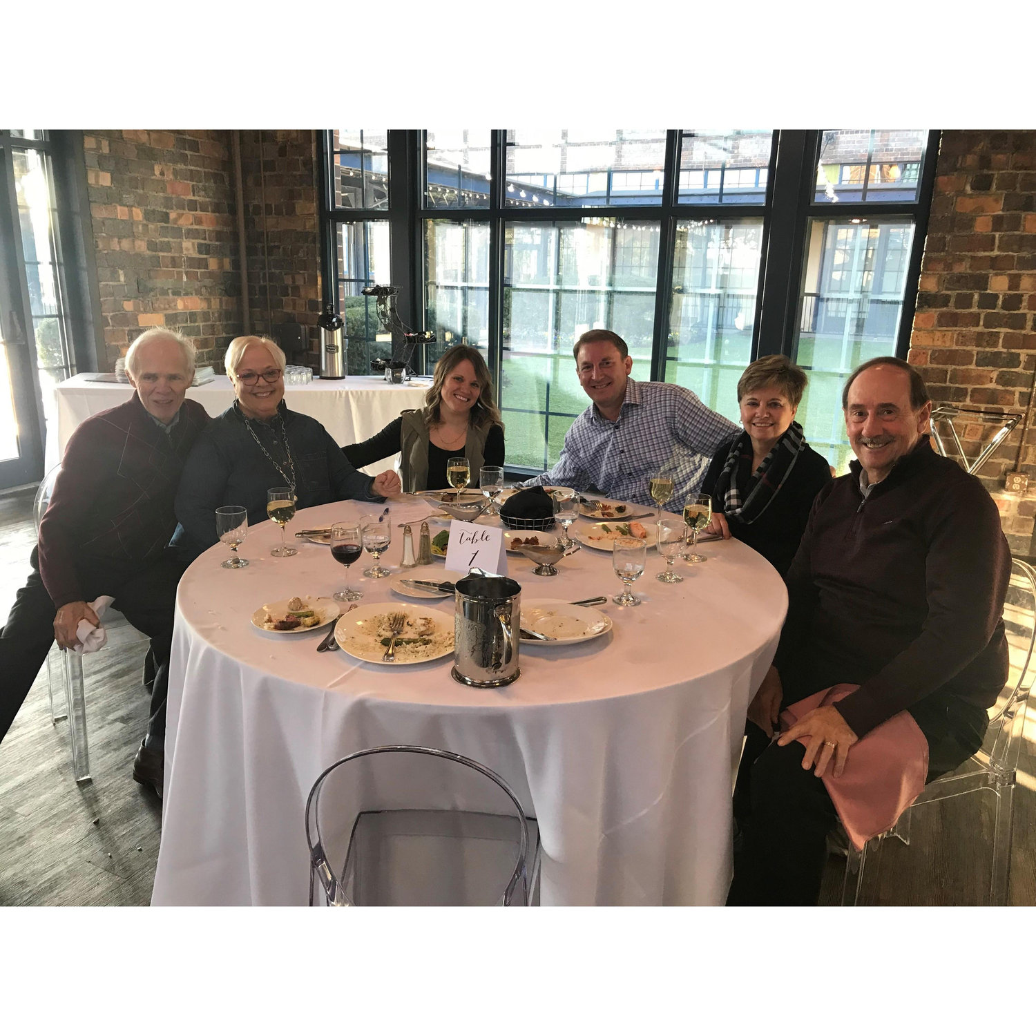 The tasting for the wedding!  Great day with family.