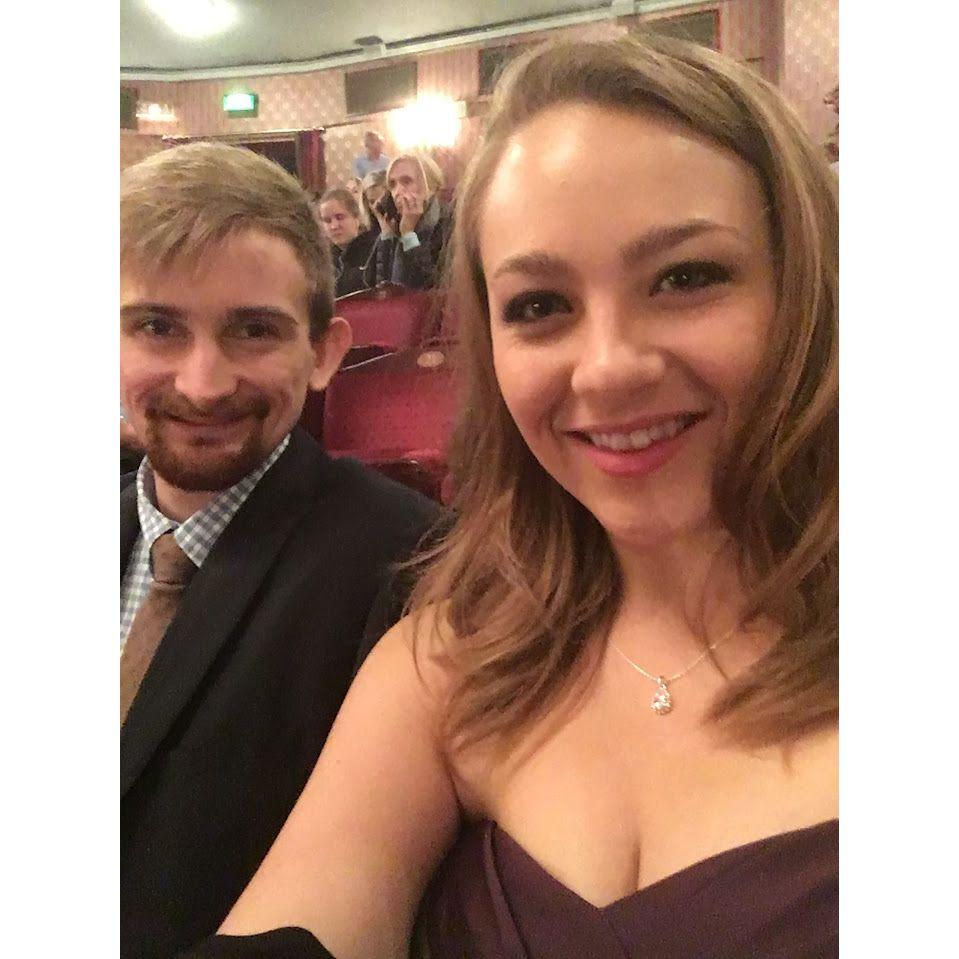 Spencer got Emily tickets to Les Miserable for her birthday! - October 2017