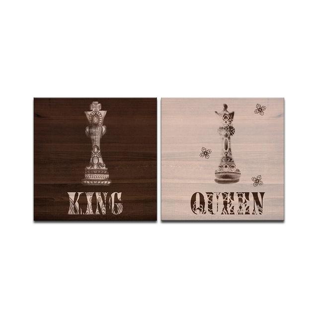 Ready2HangArt 'King & Queen' 2-Pc. Canvas Wall Decor Set