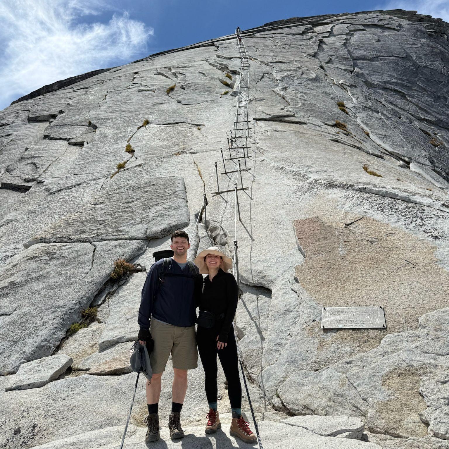 The cables of Half Dome!