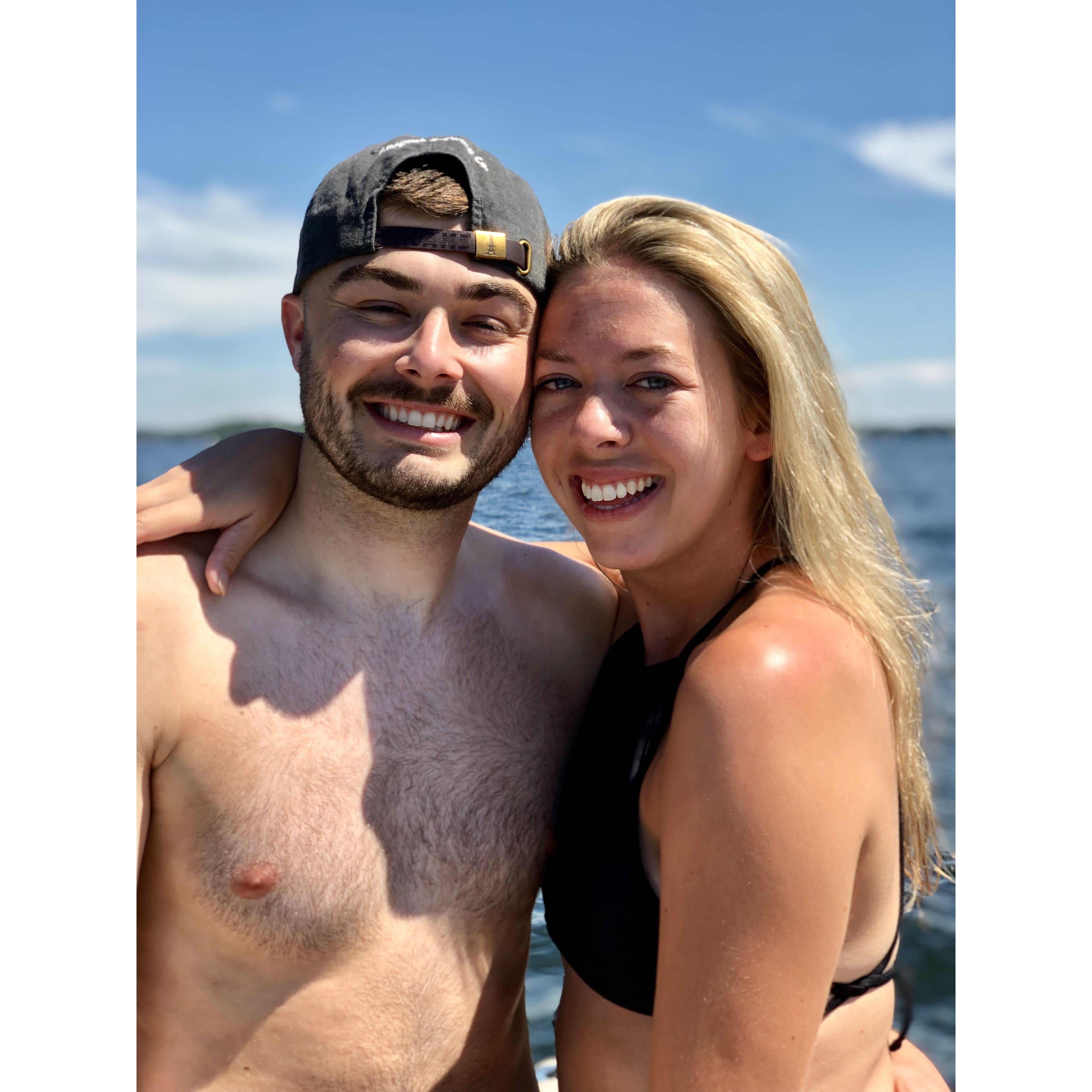 So many memories out on Lake Norman with the Labor Day crew