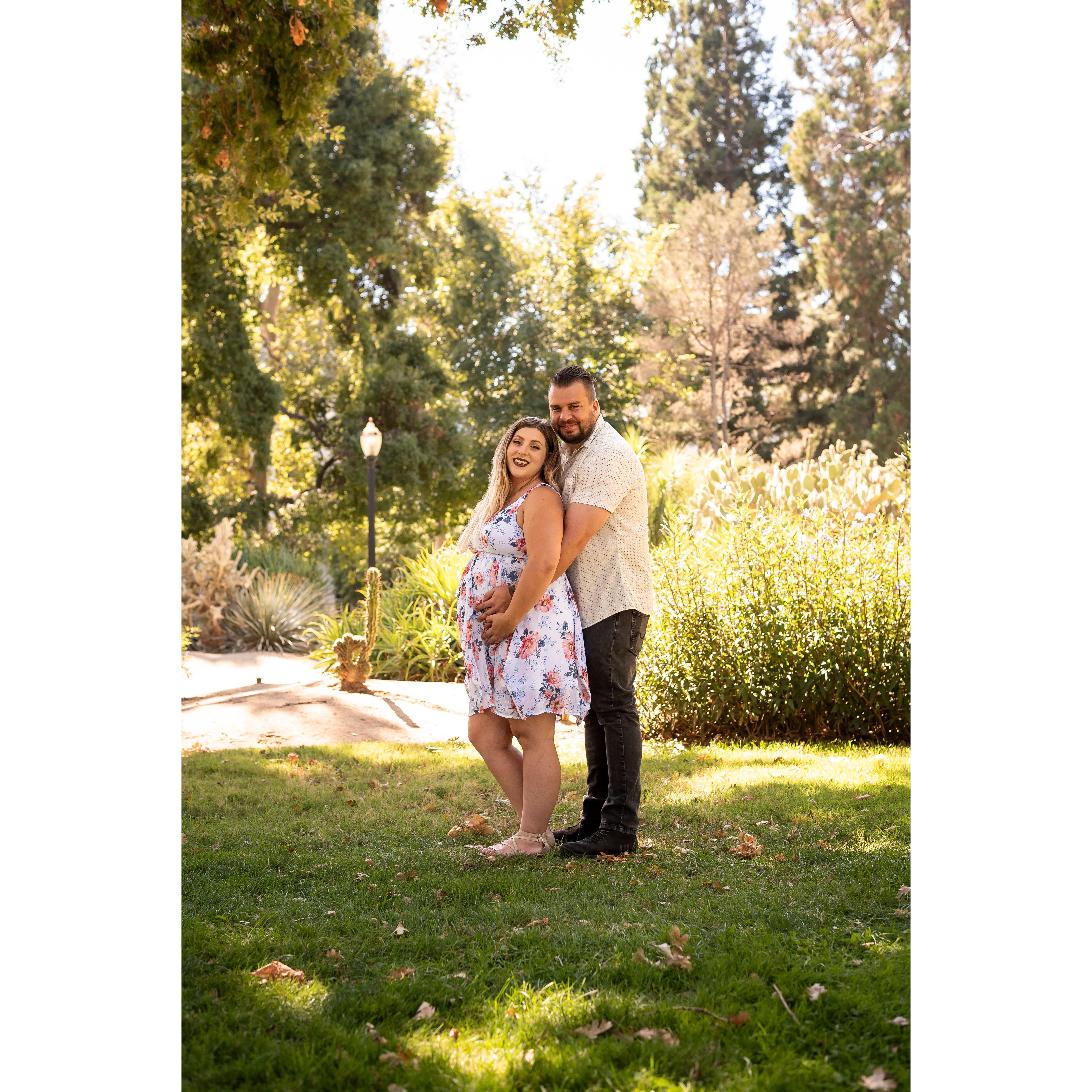 Maternity photos with me nearly my largest