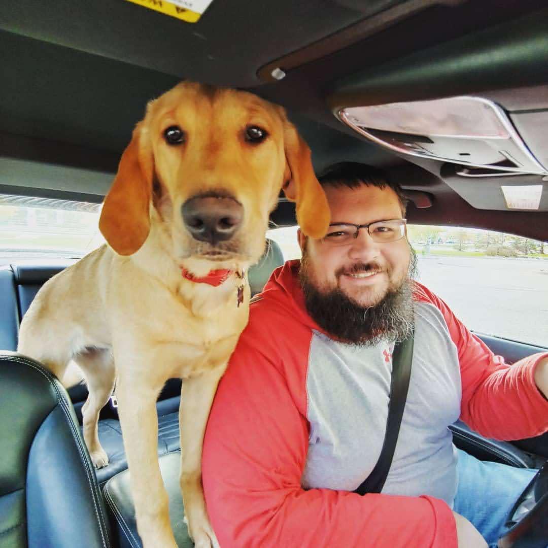 October 2019, Georgie was still a puppy!