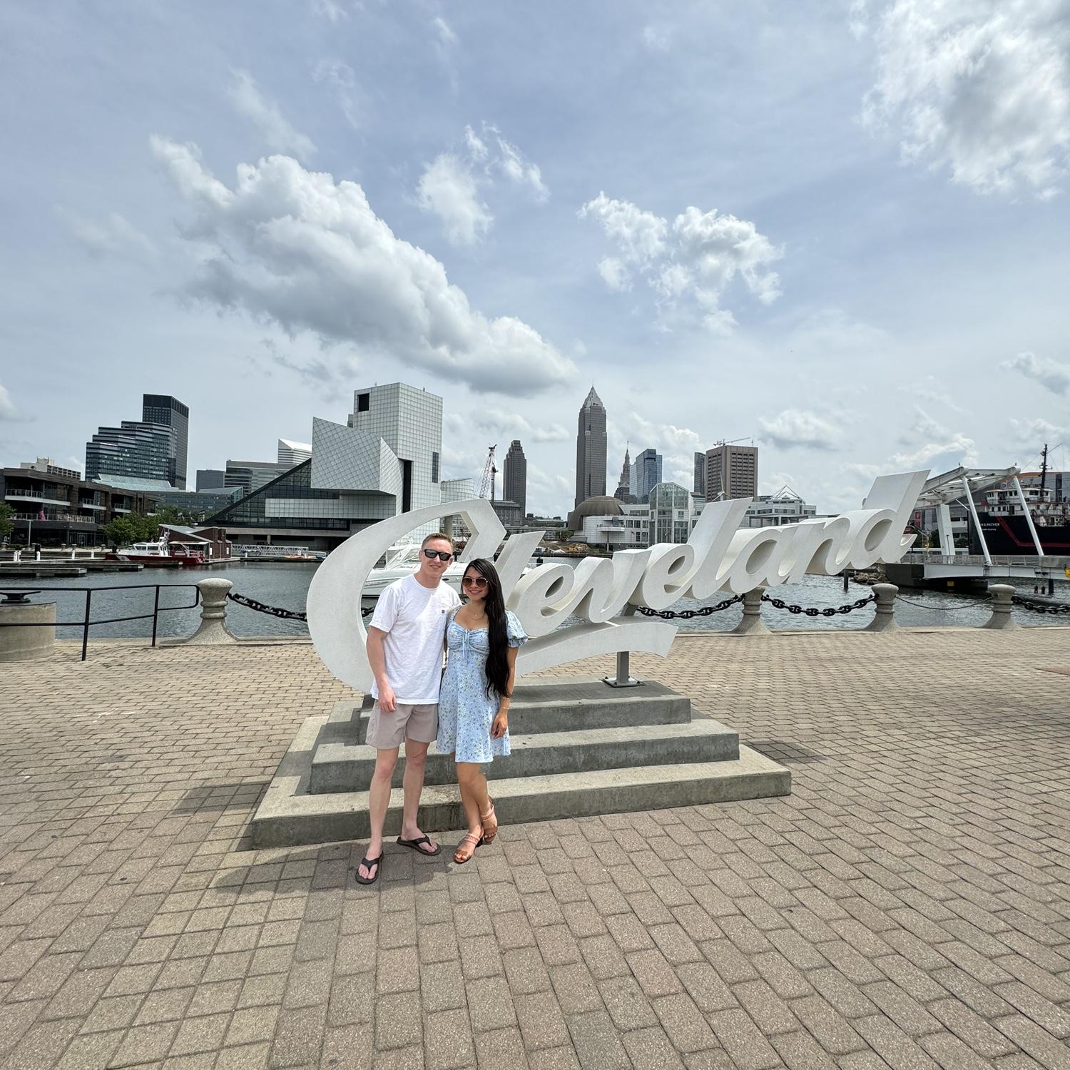 Emmet and Isa in Cleveland