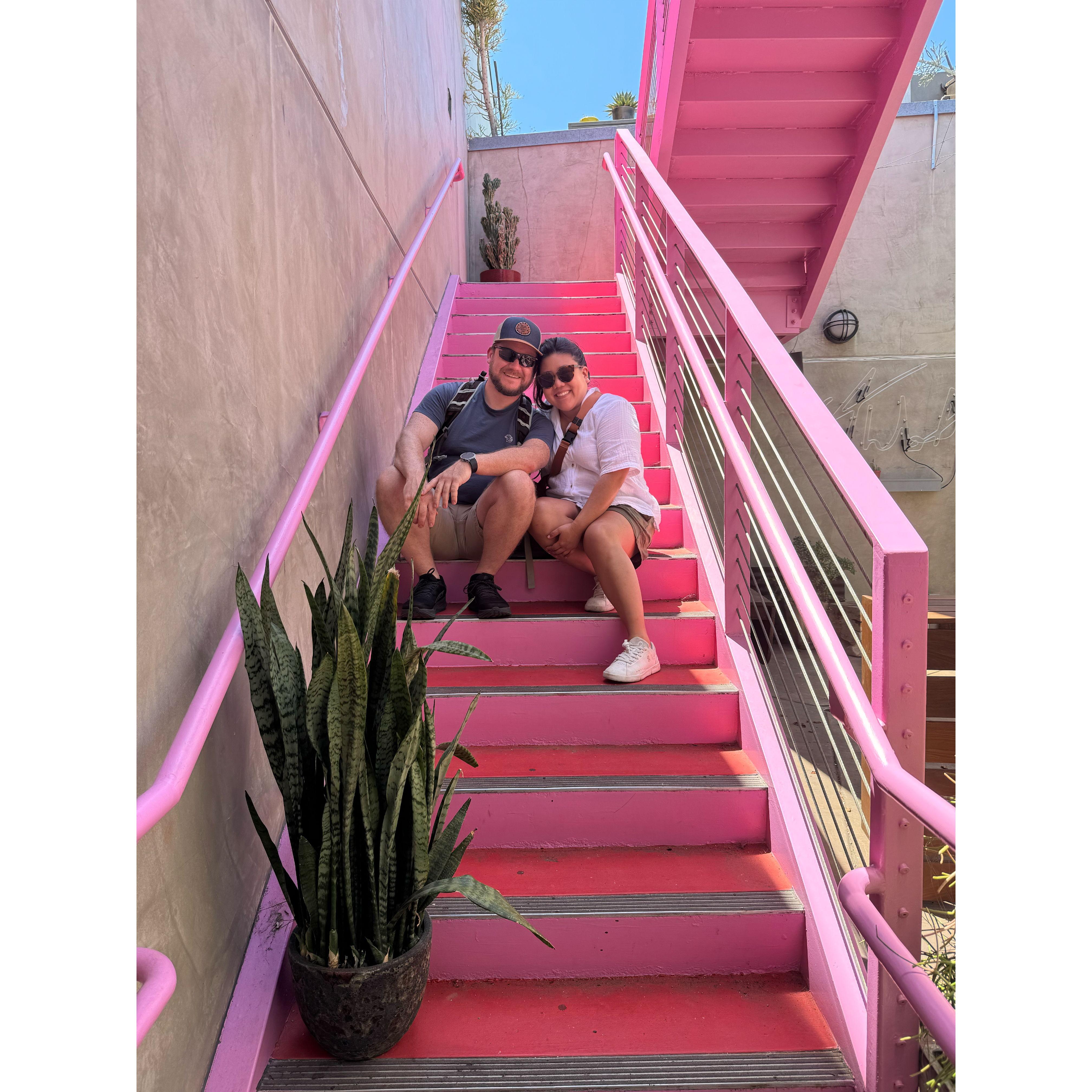 Visiting family and friends in Cali.