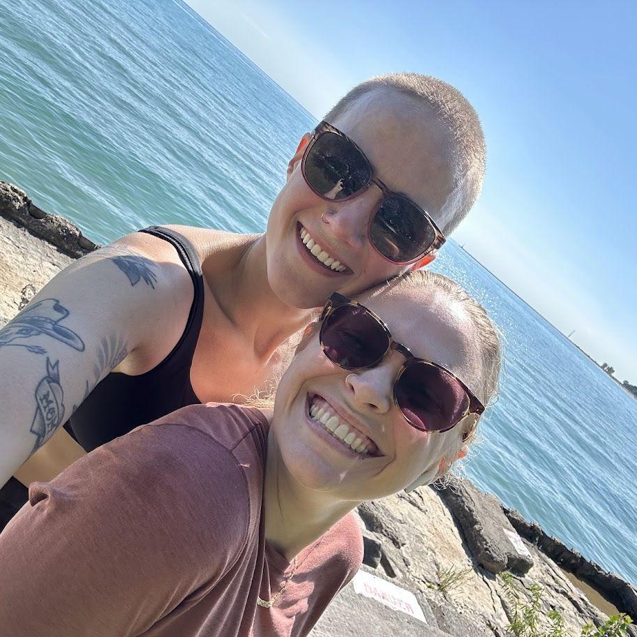 A run along the lakeshore