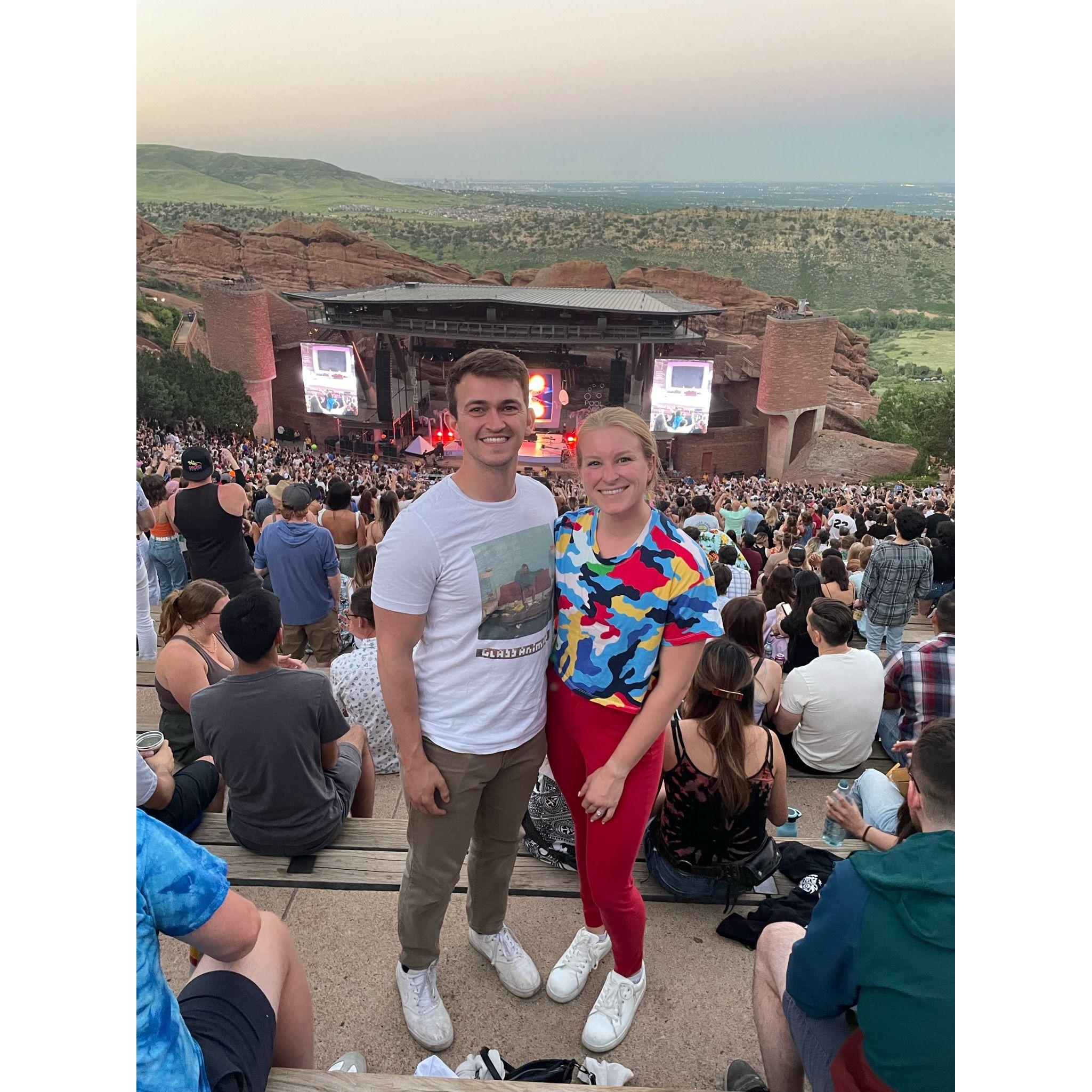 Glass animals at Red Rocks