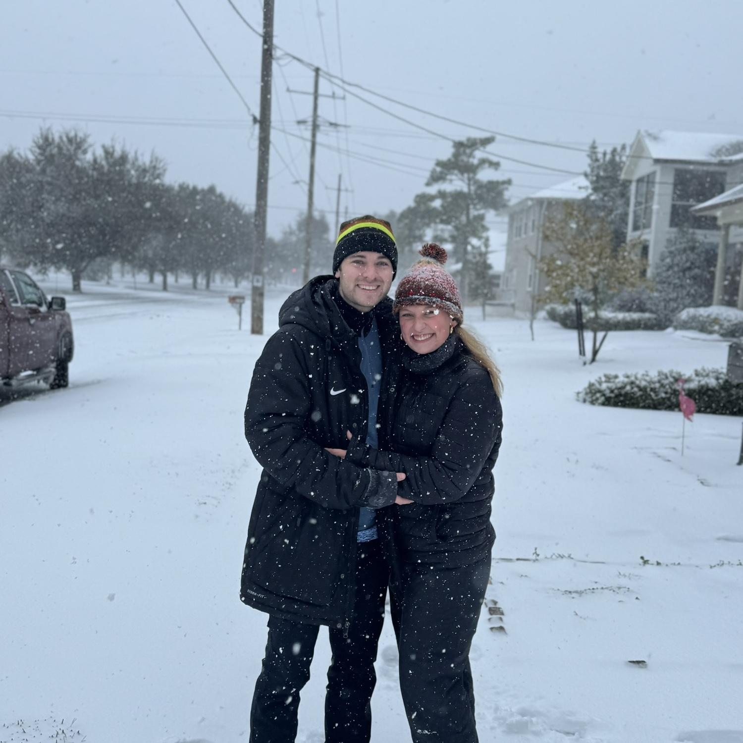 NOLA snow 2025❄️