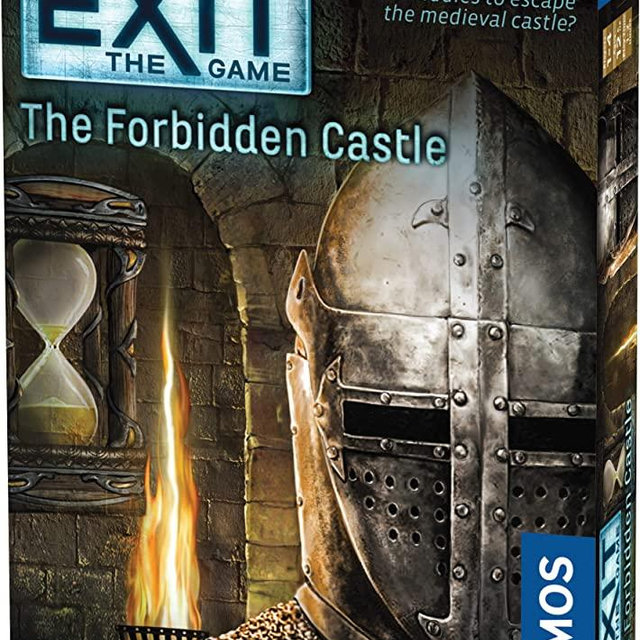 Exit: The Forbidden Castle | Exit: The Game - A Kosmos Game | Family-Friendly, Card-Based at-Home Escape Room Experience for 1 to 4 Players, Ages 12+