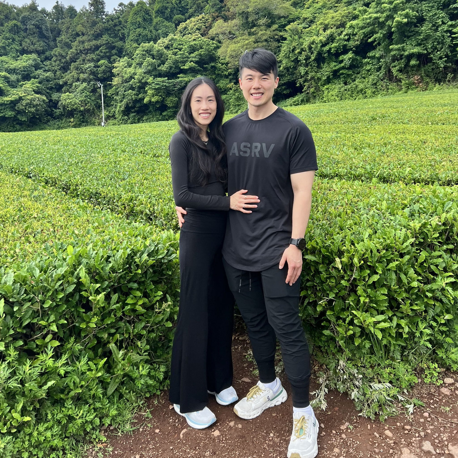 At the Osulloc tea fields