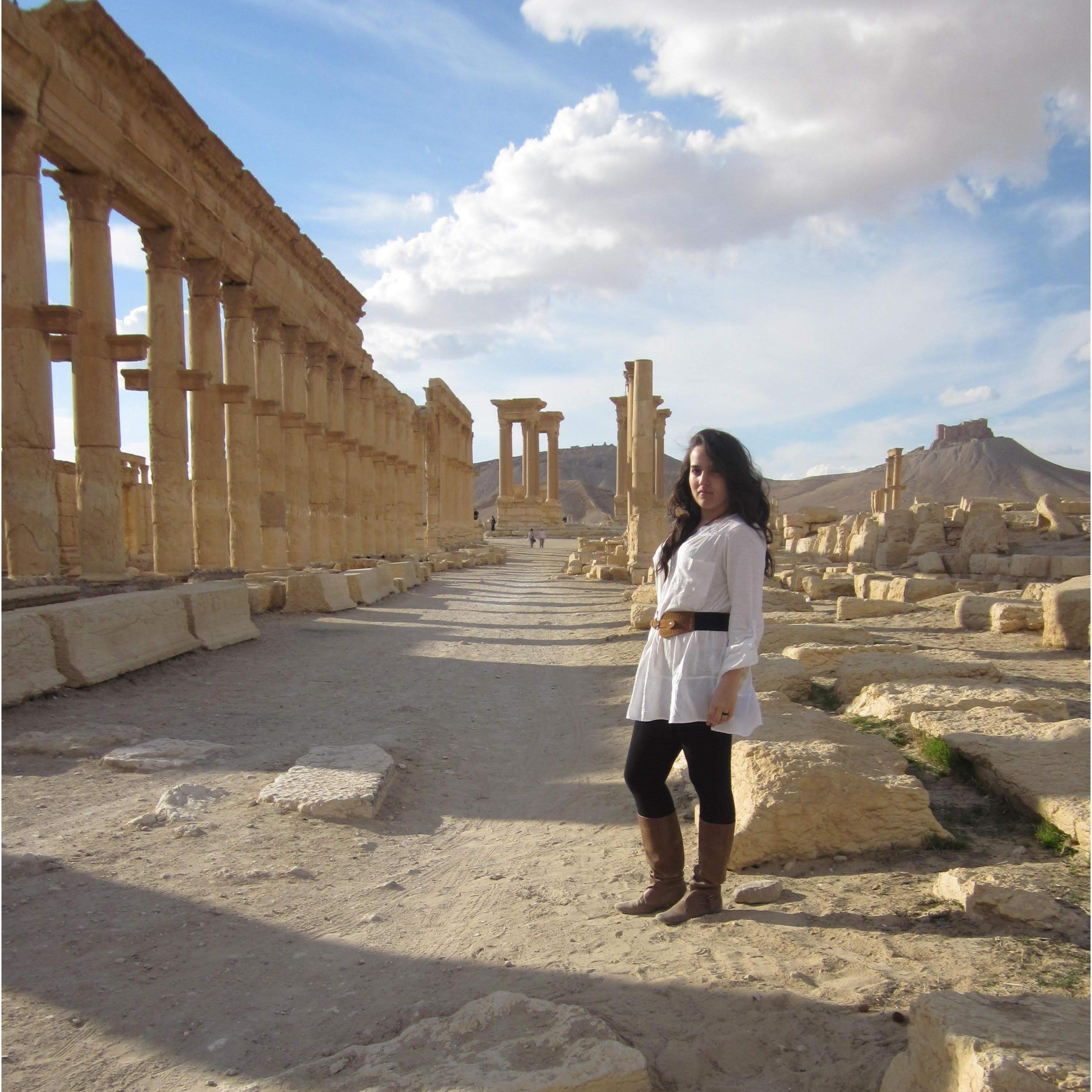 March 1st, 2011. Palmyra, Syria