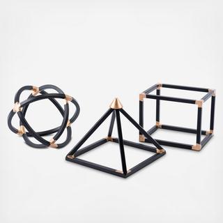 3-Piece Geo Shapes Set
