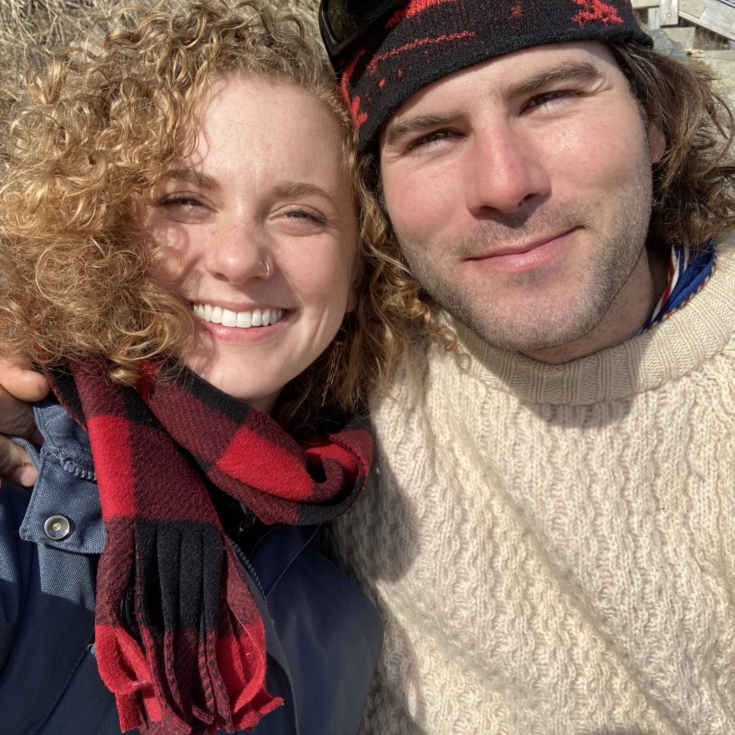 First Valentines together, up in Lubec, Me!