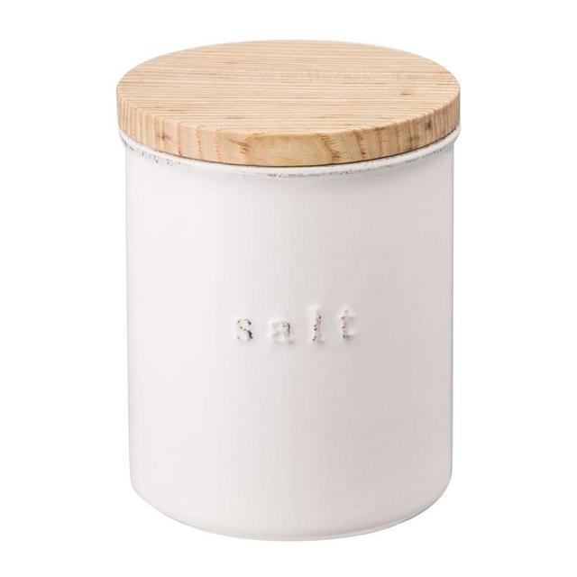 Tosca Ceramic Canister, Salt