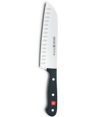 Gourmet 7" Santoku, Hollow Edge
