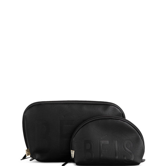BÉIS The Cosmetic Pouch Set in Black