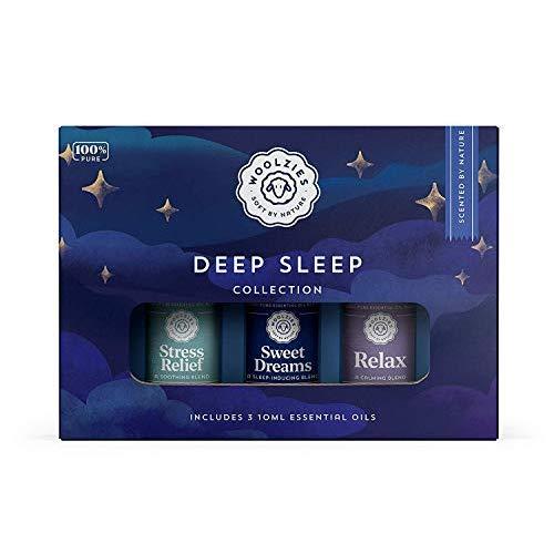 Woolzies 100% Pure Good Night Deep Sleep Well Essential oil Blend set | Helps Sleep better Faster & Restful| Sweet Dreams Oils for Insomnia |Natural Sleep Aid |Helps Stress,Undiluted Therapeutic Grade
