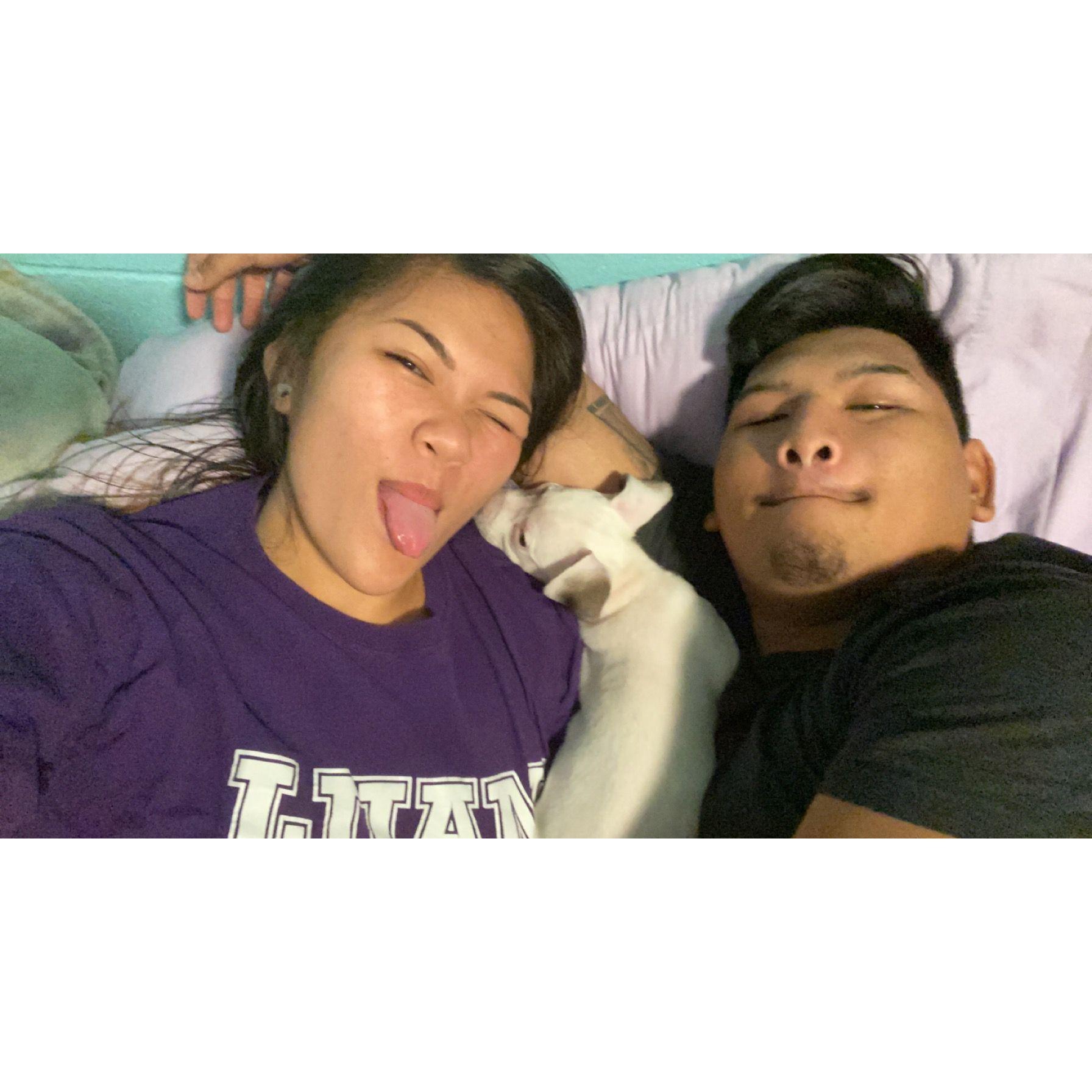 Justin brought Angel to my home for the first time and she never left. I'm sorry aunty Eva and uncle Leo!