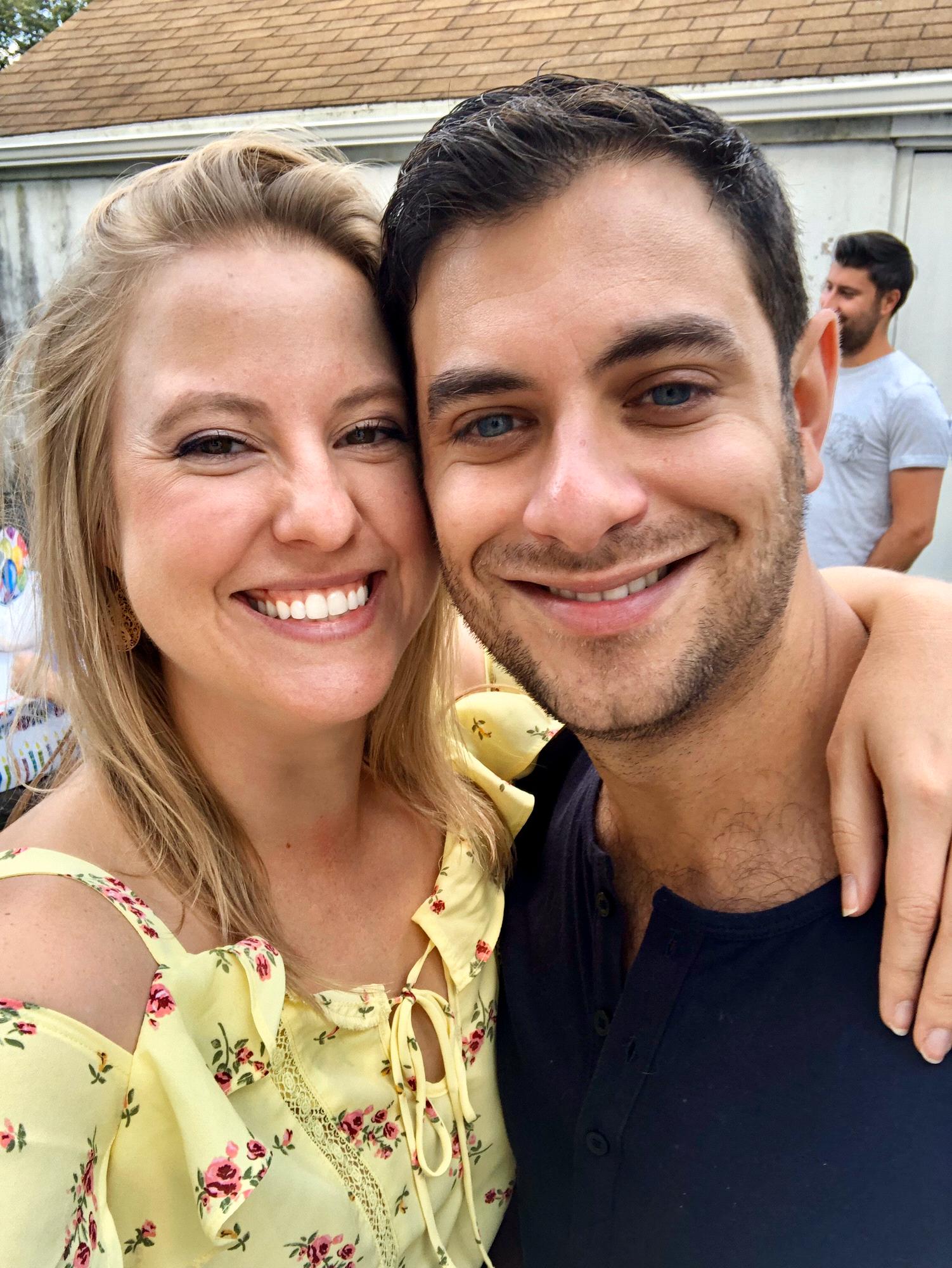 Not pictured: Matt throwing a hammer in the background. Long Island. 2019.