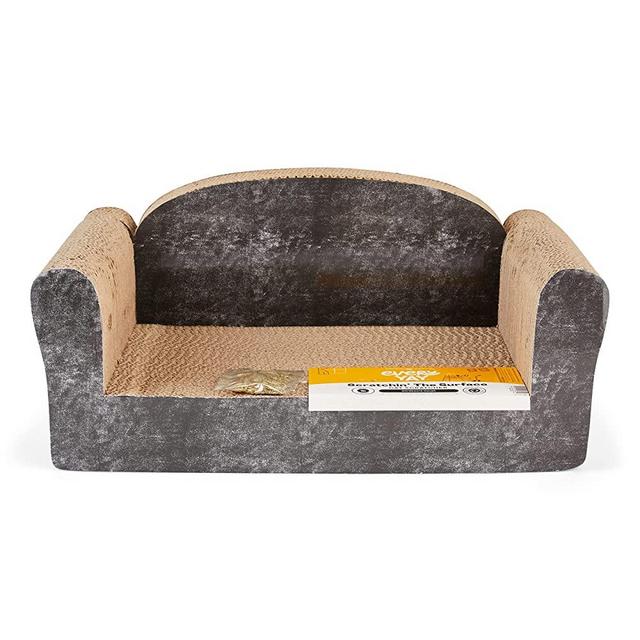 Petco Brand - EveryYay Scratchin' the Surface Cardboard Couch Cat Scratcher in Various Styles, 19.75" L X 11" W X 9" H, Medium