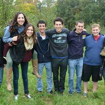 The first fun Hillel Student Board outing where John and Michelle hung out as friends