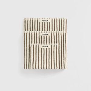 Tekla Fabrics Bath towel (28x55) – Kodiak Stripes
