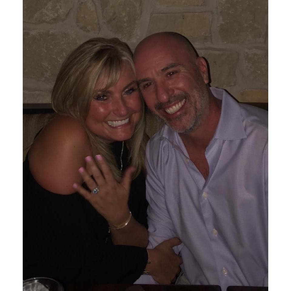 And the night we got engaged!