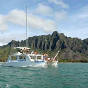 Boat Tour on our Honeymoon
