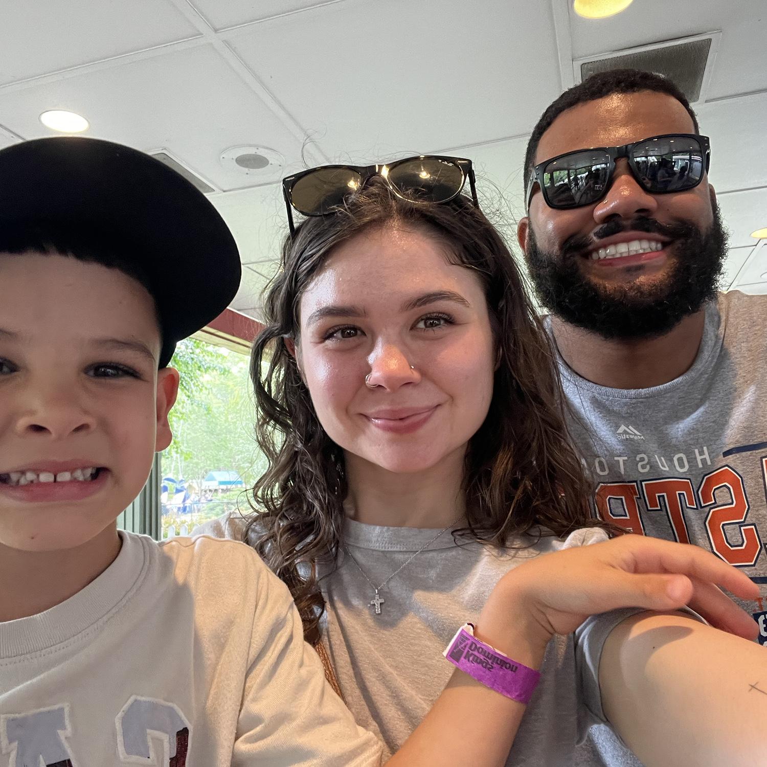 Our trip to the amusement park🎢
