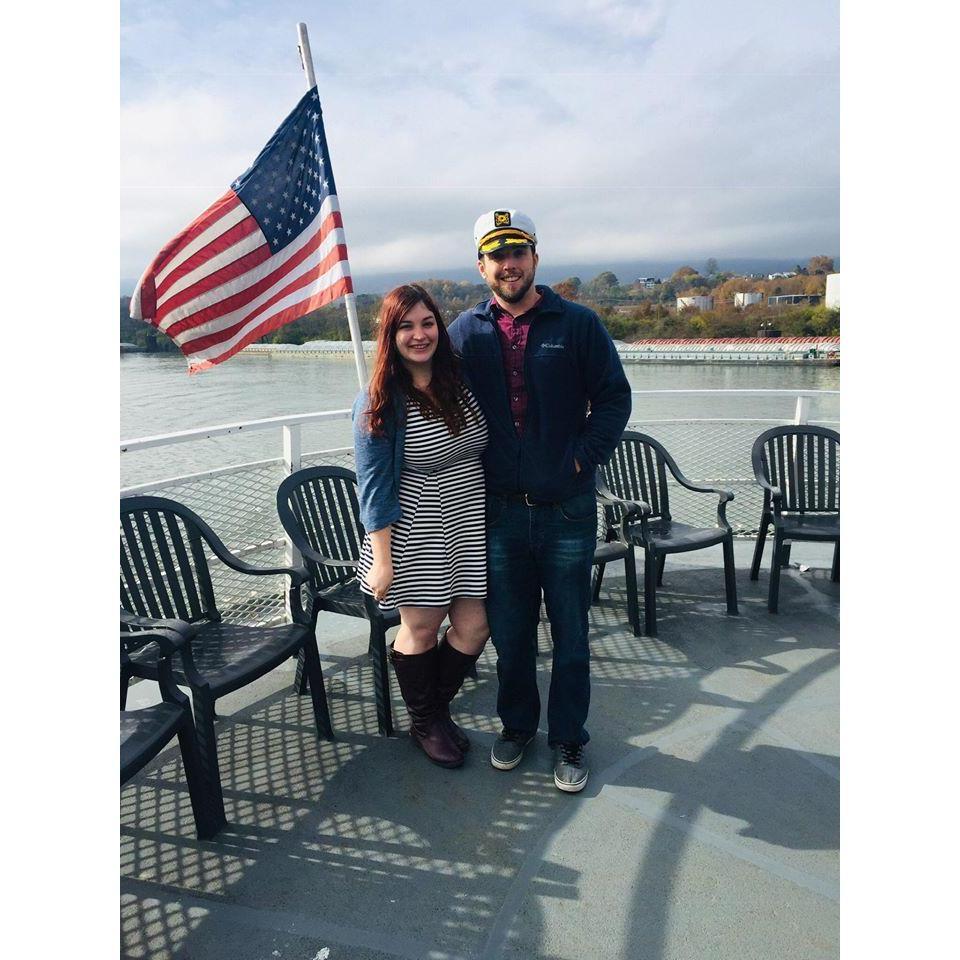 Birthday lunch on the Southern Belle Riverboat in Chattanooga, TN.