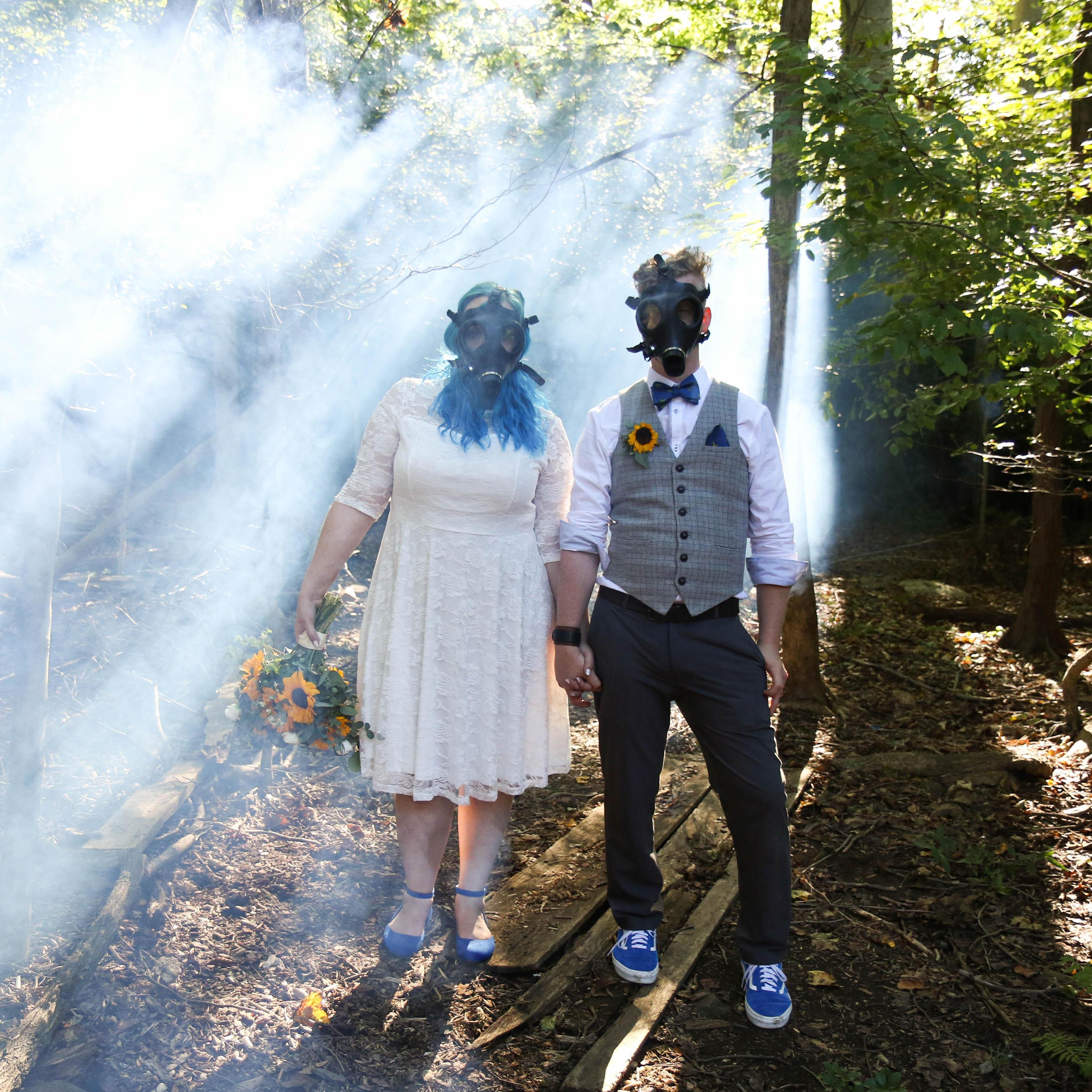 2020 Dystopian Covid Wedding