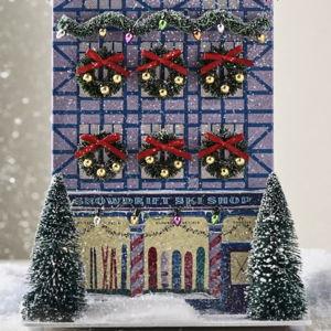 Emily Taylor Light-Up Holiday Village House
