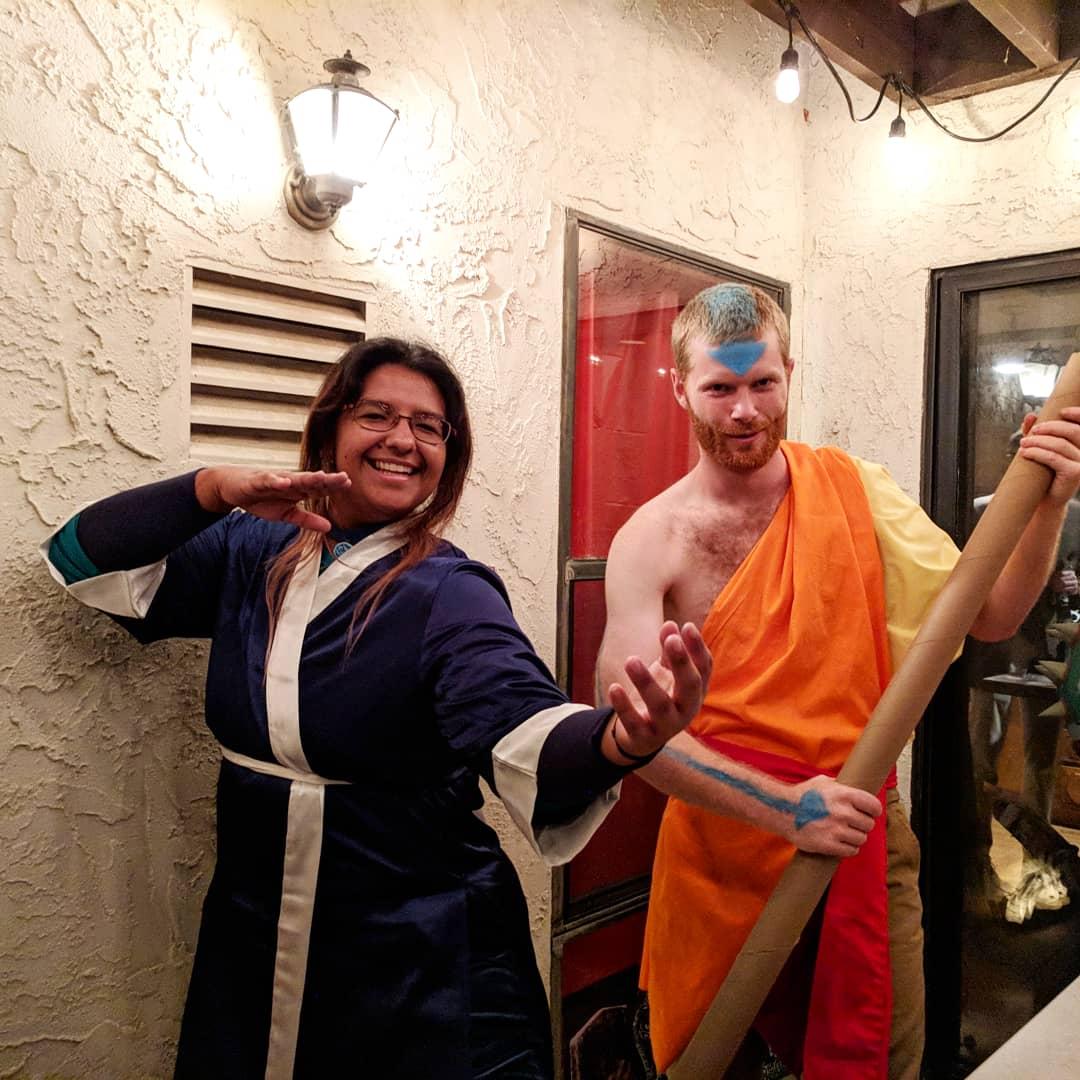 Sam & Rocio Become Aang & Katara