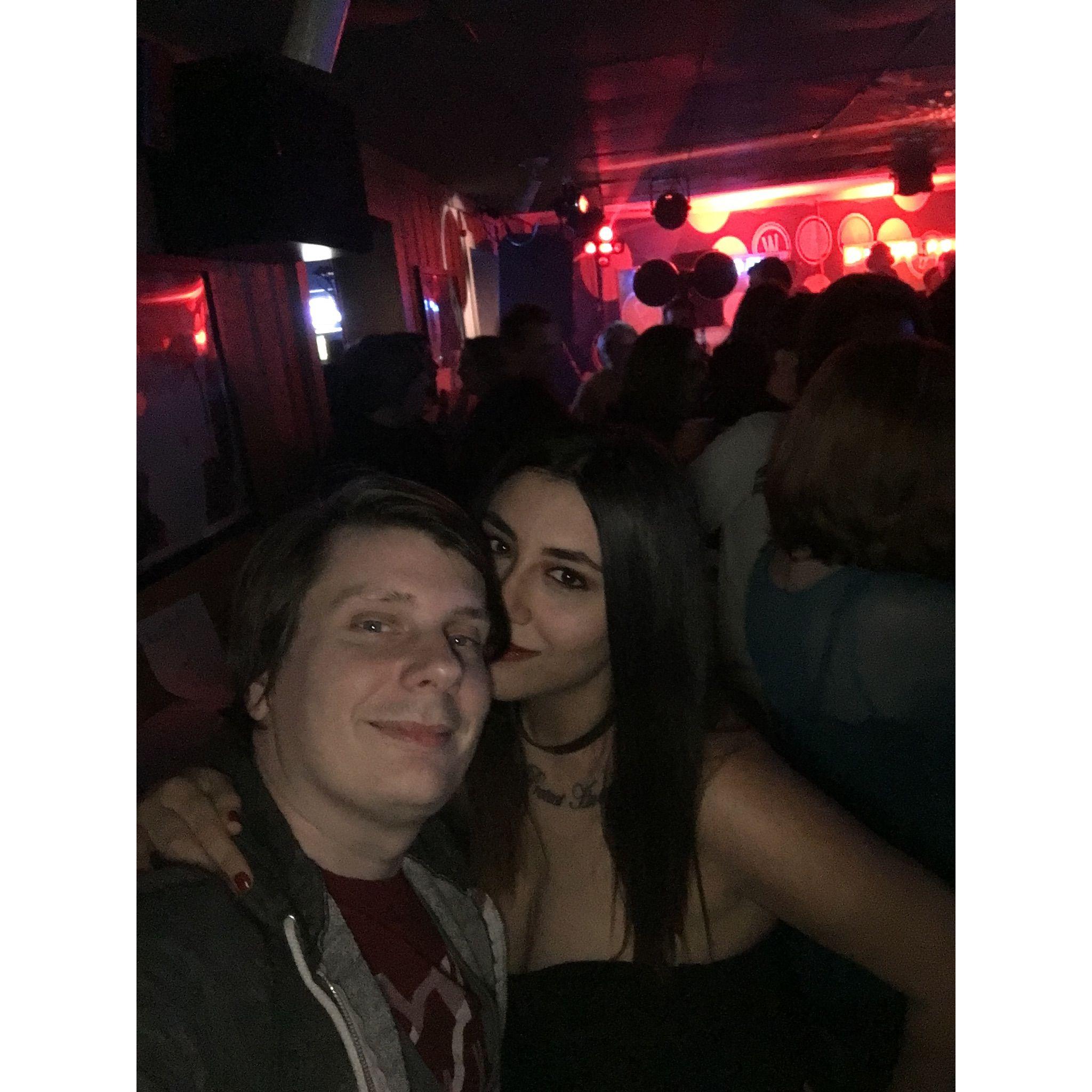 dance night with lauren and woody!