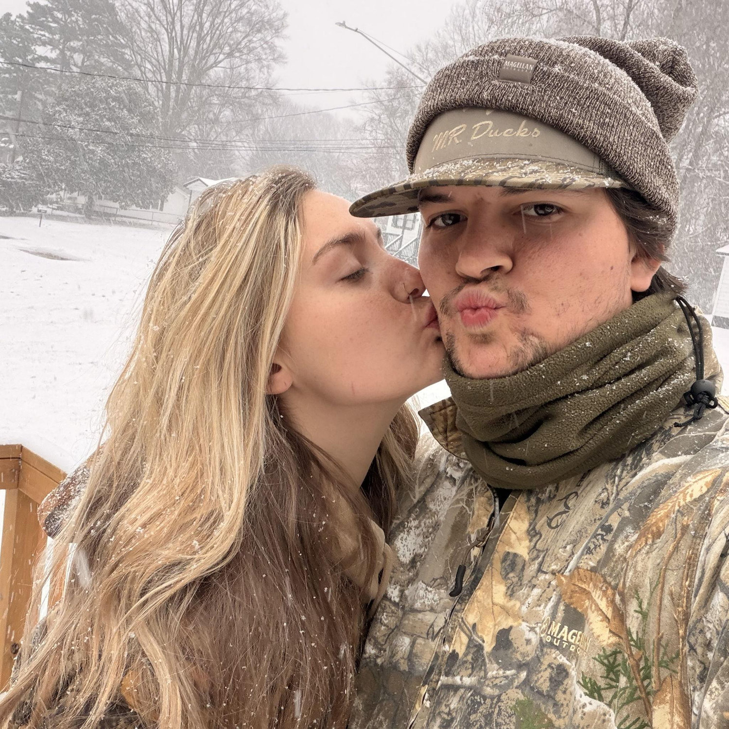 Our first snow together
